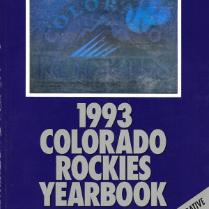 1993 Colorado Rockies yearbook