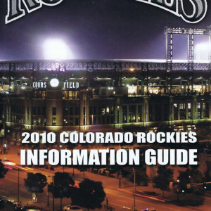 2010 Colorado Rockies media guide