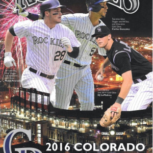 2016 Colorado Rockies media guide