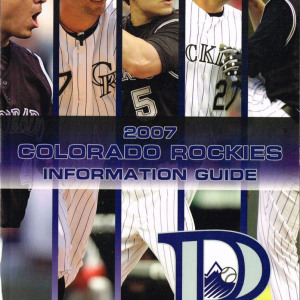 2007 Colorado Rockies media guide