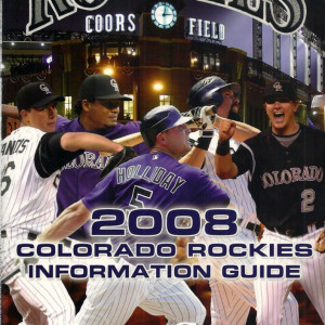 2008 Colorado Rockies media guide
