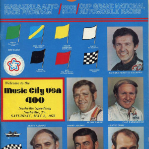 1976 Music City USA 400 program