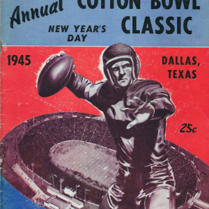 1945 Cotton Bowl Classic program