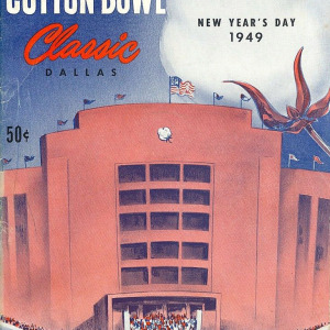 1949 Cotton Bowl Classic program