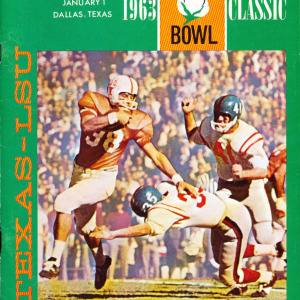 NCAA Bowl Game Program: 1963 Cotton Bowl