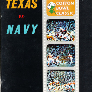 1964 Cotton Bowl Classic program