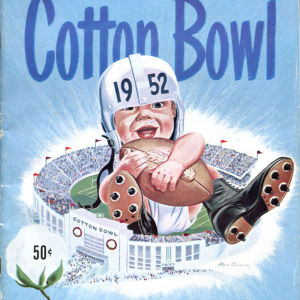 1952 Cotton Bowl Classic  program