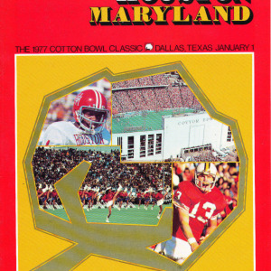 1977 Cotton Bowl Classic program