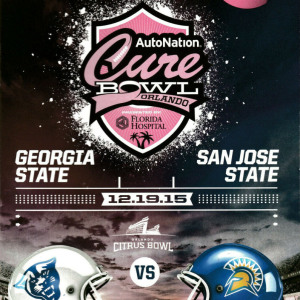 2015 Cure Bowl program