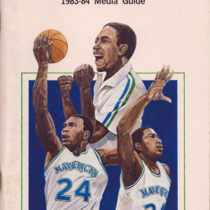 1983-84 Dallas Mavericks media guide