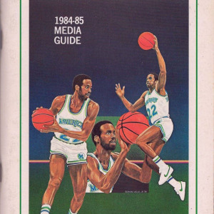 1984-85 Dallas Mavericks media guide