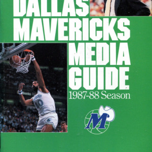 1987-88 Dallas Mavericks media guide
