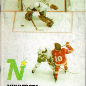NHL Media Guide: Minnesota North Stars (1976-77)
