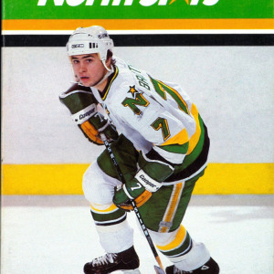 1984-85 Minnesota North Stars media guide