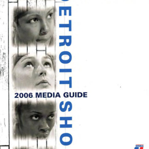 2006 Detroit Shock media guide