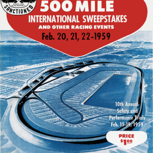 1959 Daytona 500 program