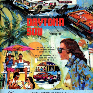 1973 Daytona 500 program