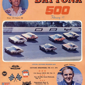 1974 Daytona 500 program