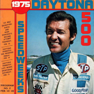 1975 Daytona 500 program