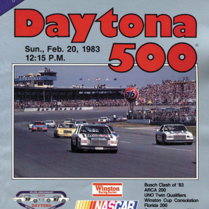 1983 Daytona 500 program