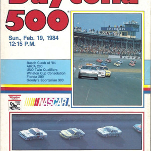 1984 Daytona 500 program