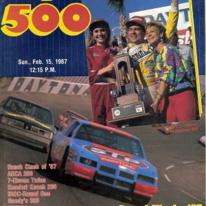 1987 Daytona 500 program
