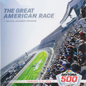 2019 Daytona 500 program