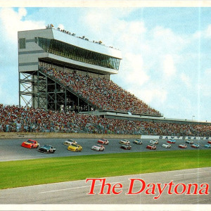 Daytona International Speedway postcard