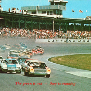 Daytona International Speedway postcard