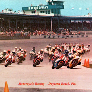 Daytona International Speedway postcard