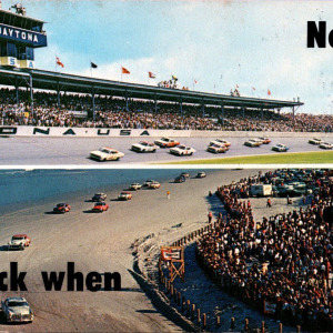 Daytona International Speedway postcard