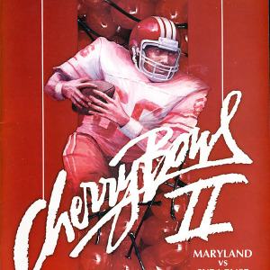 1985 Cherry Bowl program