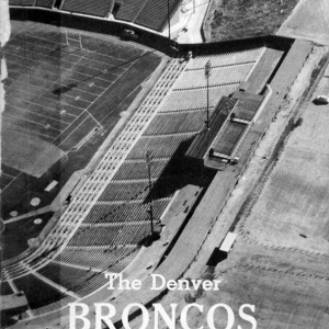 1961 Denver Broncos media guide