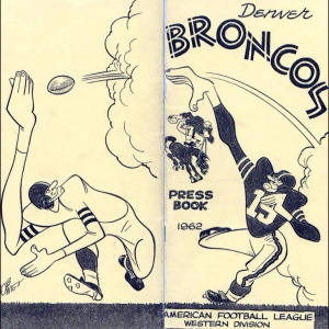 1962 Denver Broncos media guide