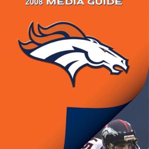 2008 Denver Broncos media guide
