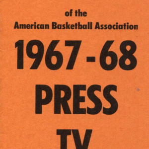 1967-68 Denver Rockets media guide