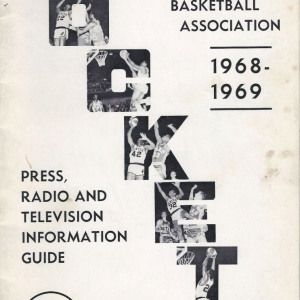 1968-69 Denver Rockets media guide
