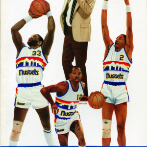 1987-88 Denver Nuggets media guide