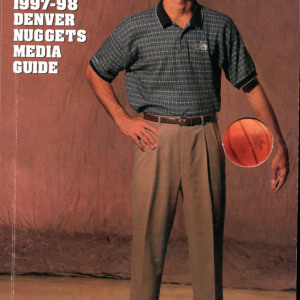 1997-98 Denver Nuggets media guide