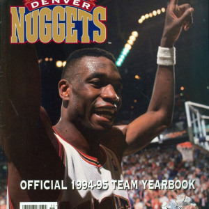 1994-95 Denver Nuggets yearbook