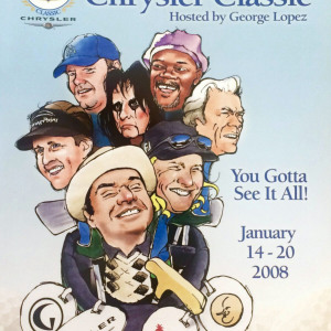 2008 Bob Hope Chrysler Classic golf program