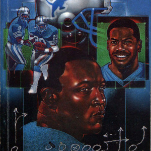1991 Detroit Lions media guide