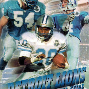 1994 Detroit Lions media guide