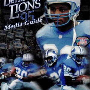 NFL Media Guide: Detroit Lions (1995)