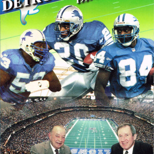 1997 Detroit Lions media guide