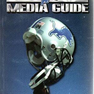 2004 Detroit Lions media guide