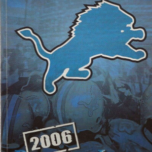 2006 Detroit Lions media guide
