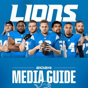 2024 Detroit Lions media guide