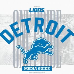 2025 Detroit Lions media guide