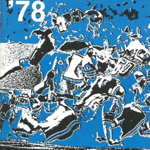 1978 Detroit Lions media guide
